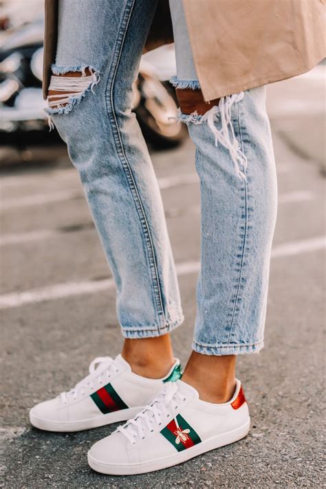 gucci worn out sneakers|Gucci sneaker for women.